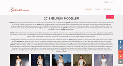 Desktop Screenshot of gelinlik.com